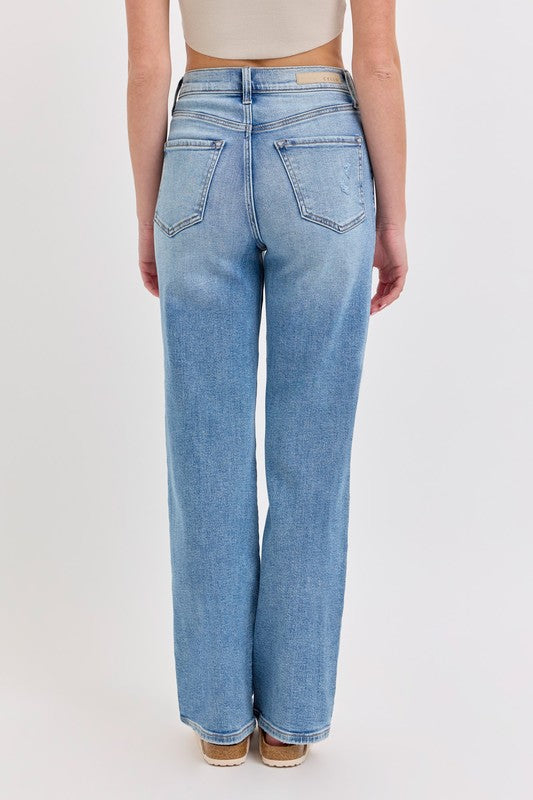 Cello Super High Rise Dad Jeans