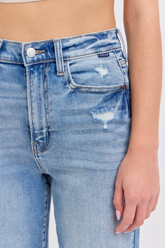 Cello Super High Rise Dad Jeans