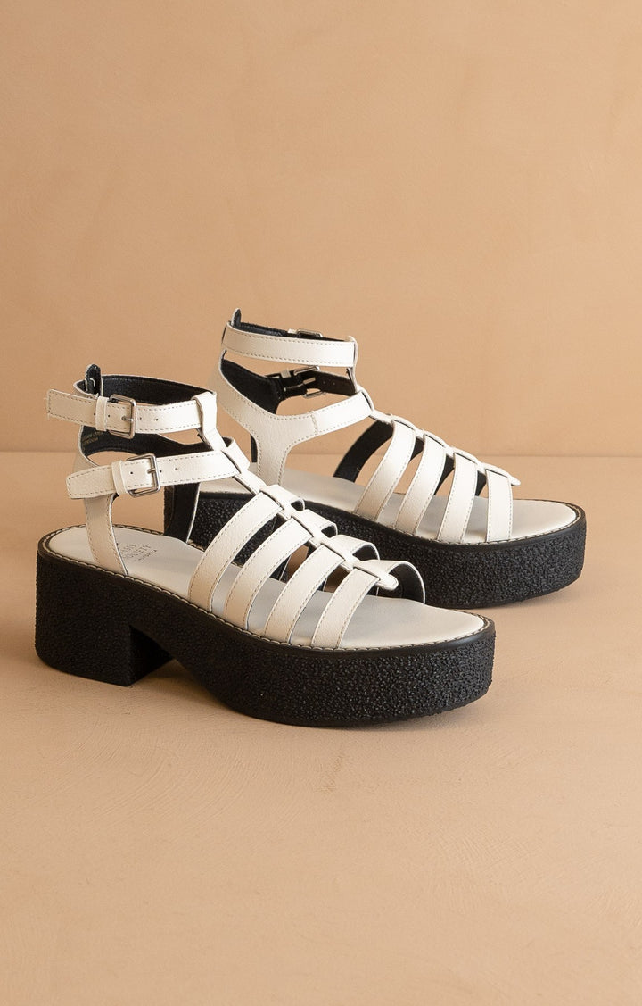 The Lindsey-Platform Gladiator Sandal
