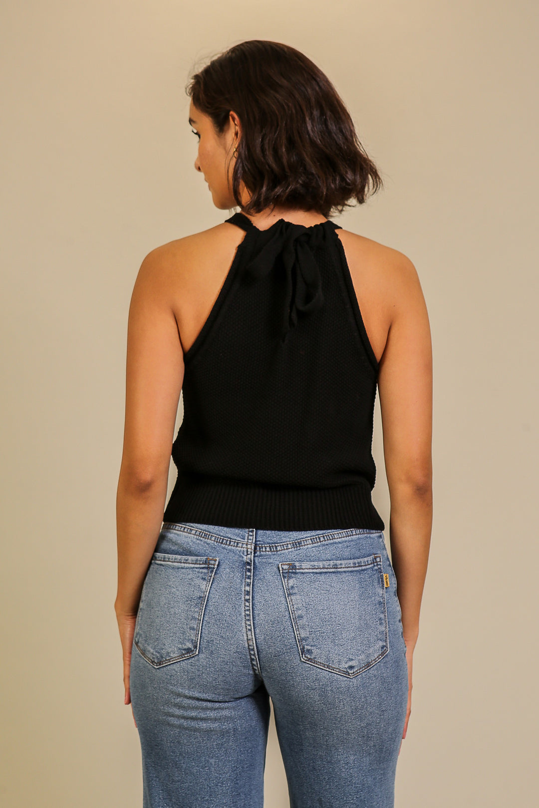 Halter Knit Tank Top