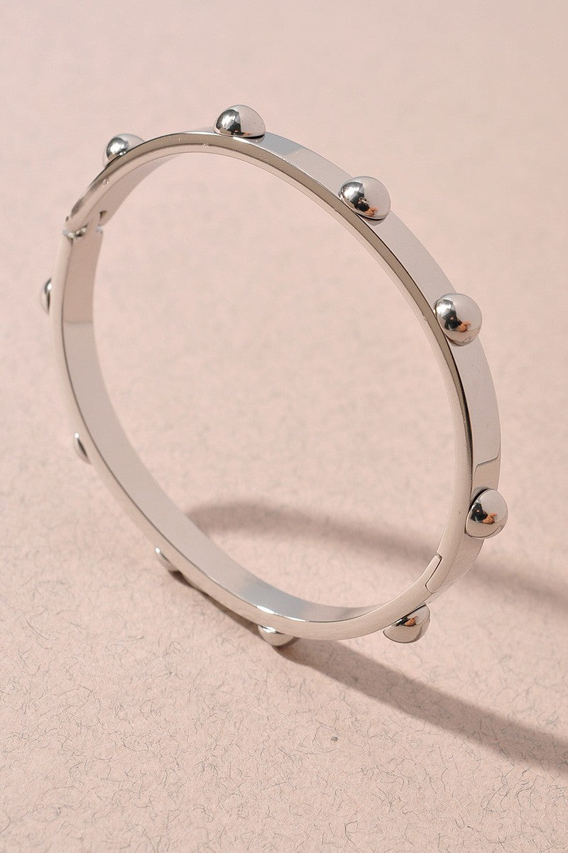 Dome Beaded Cuff Bracelet