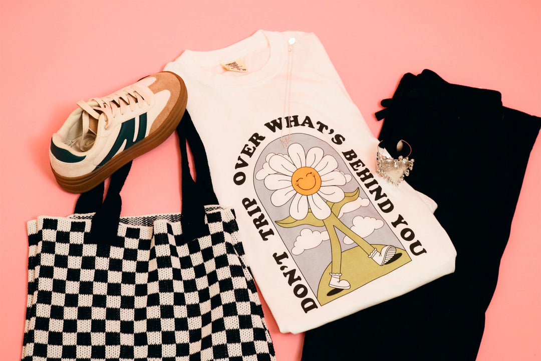 Don’t Trip Plus Size Comfort Colors Graphic Tee
