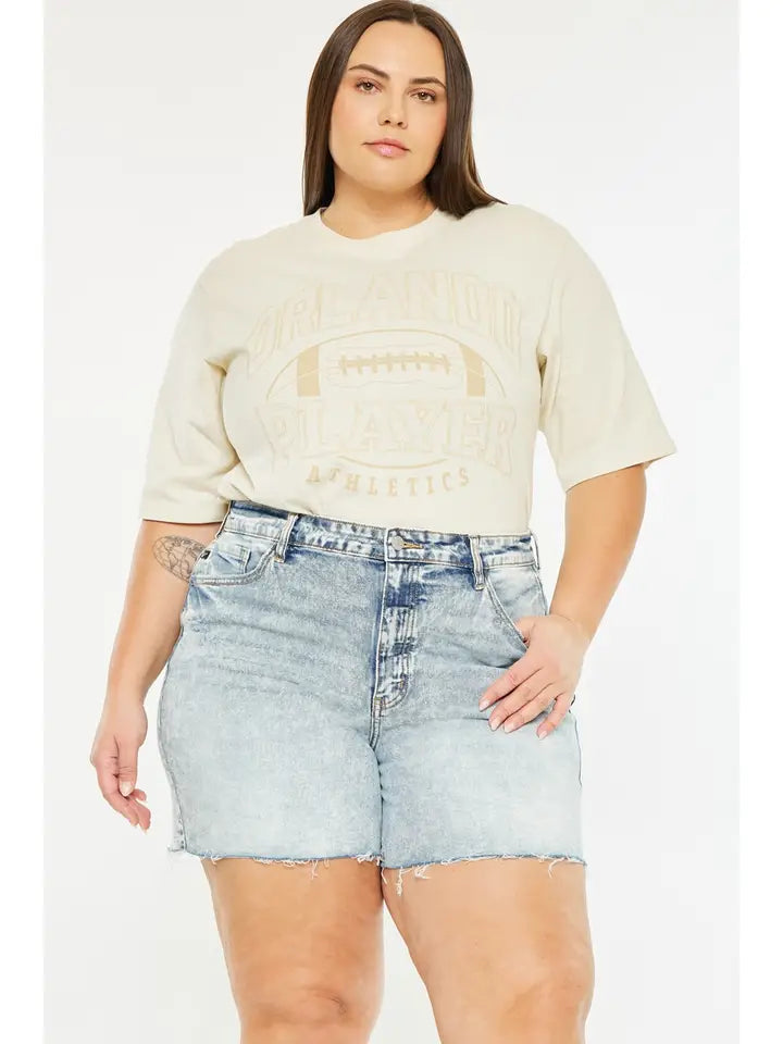 Kancan Plus Light Wash Denim Wash