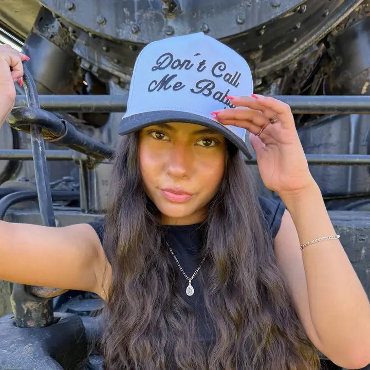 Don't Call Me Baby Trucker Hat