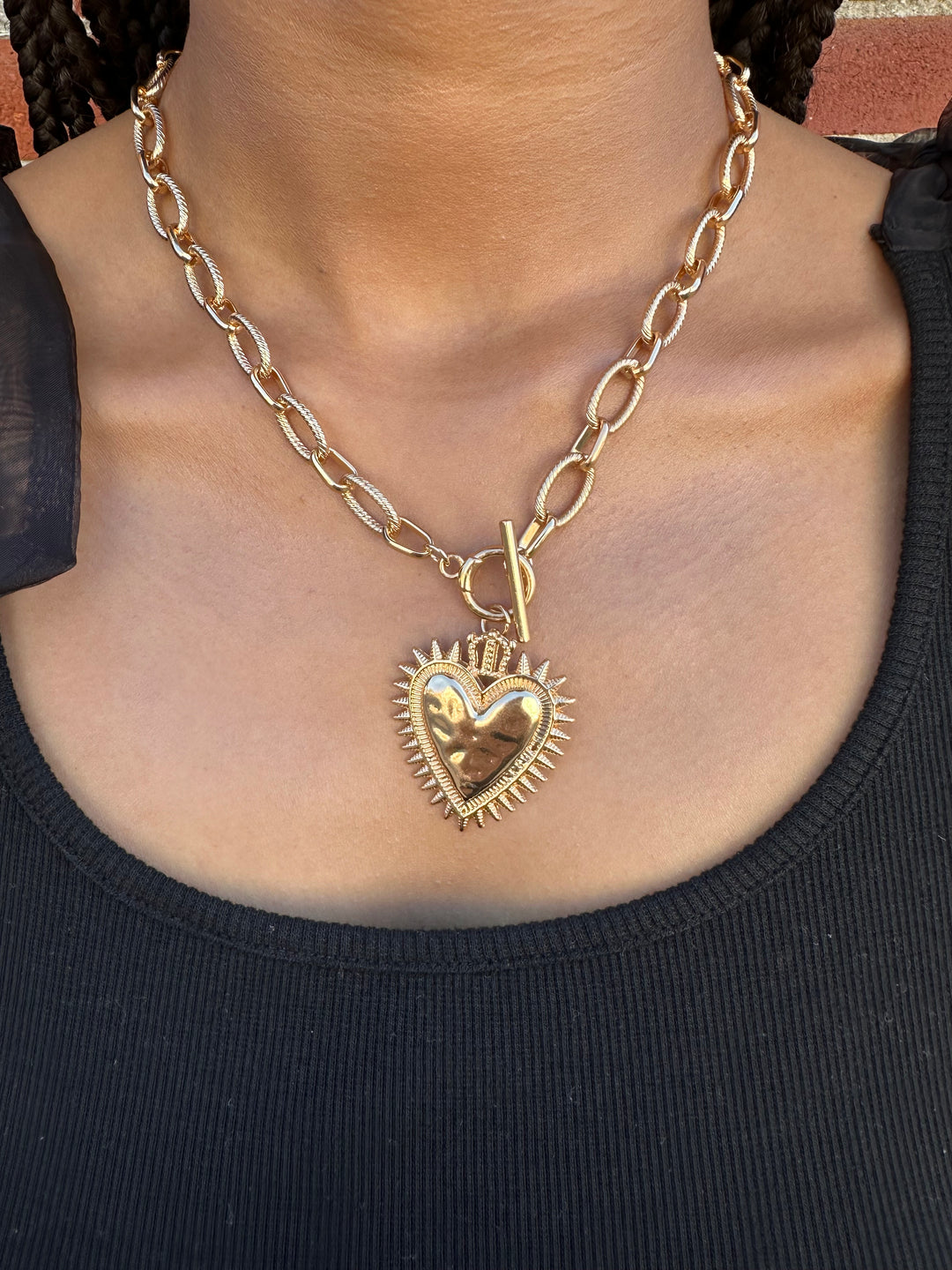 Classic Heart Pendant Necklace