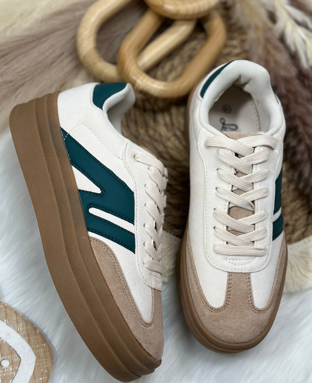 Low Top Lace Up Sneakers