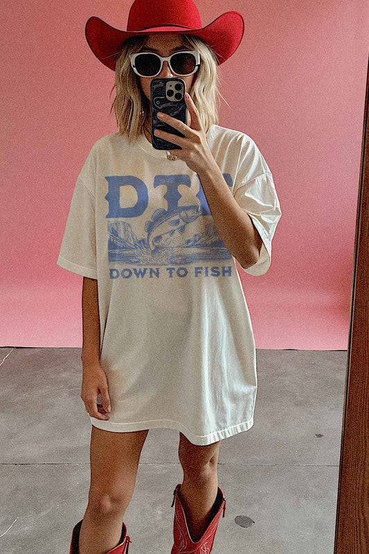 Down To Fish Graphic Tee