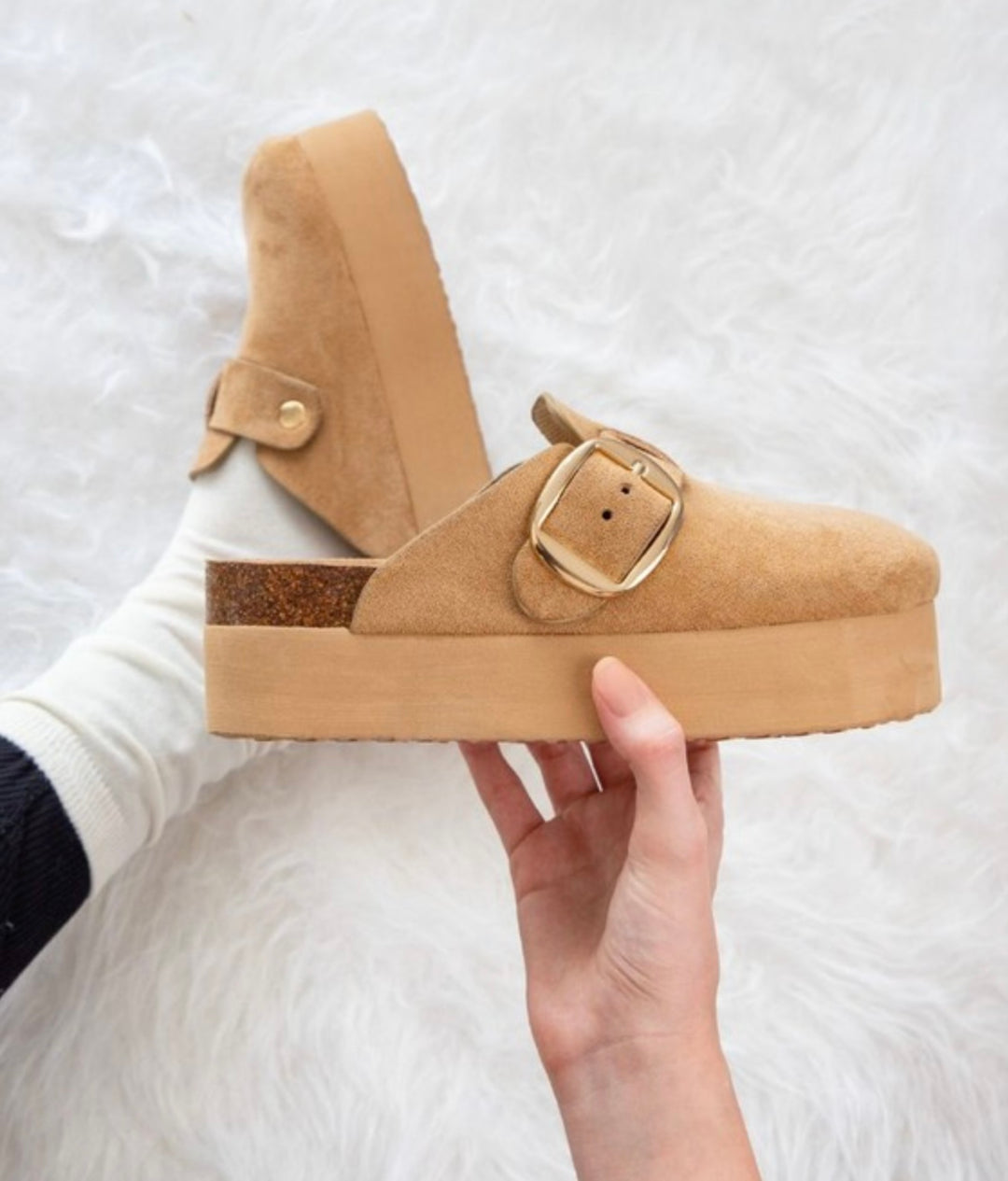 Jasmine Slip On Platform Clog