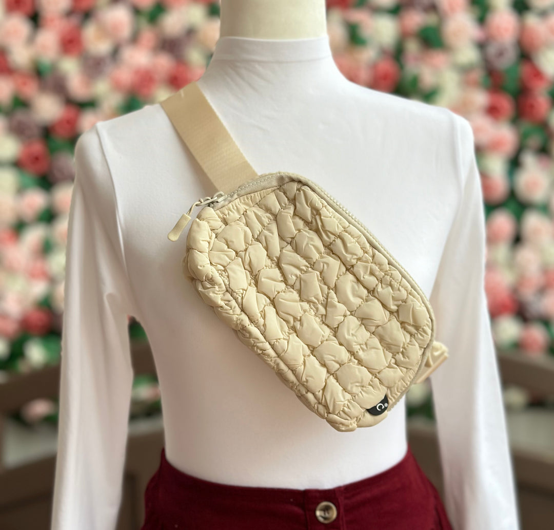 Tina Puffer Quilted Fanny Bag