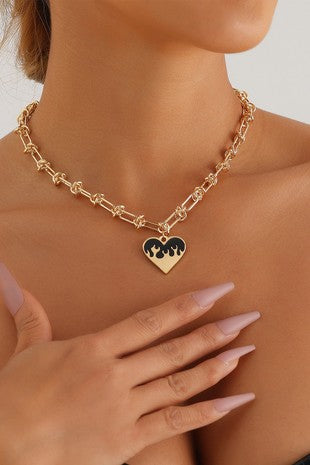 Heart Chain Necklace