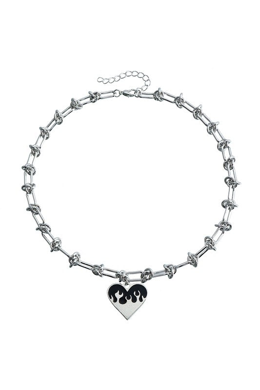 Heart Chain Necklace