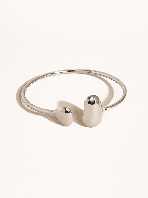 18K Non-Tarnish Round Thin Bracelet