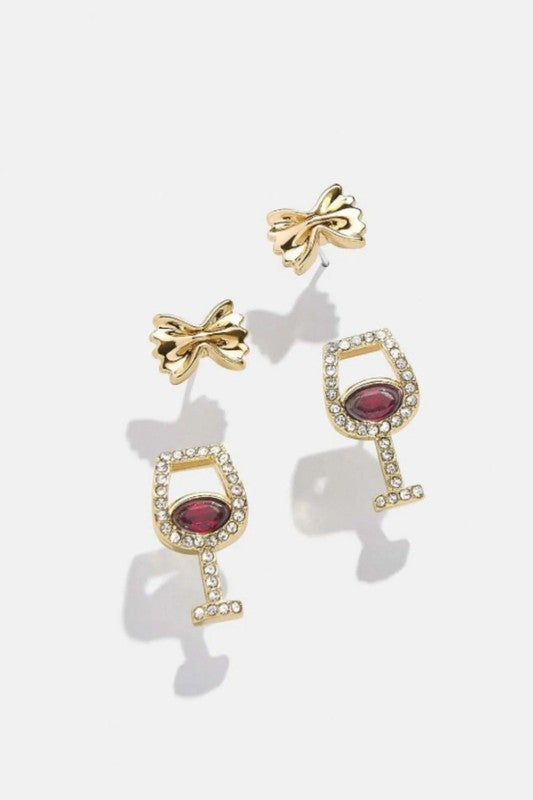 Sparkle & Sip Earring