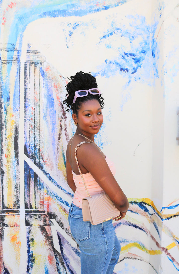 SMOCKED RUFFLE TUBE TOP