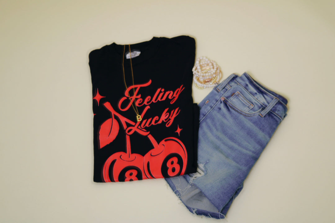 Feeling Lucky  Valentine’s Day Tee