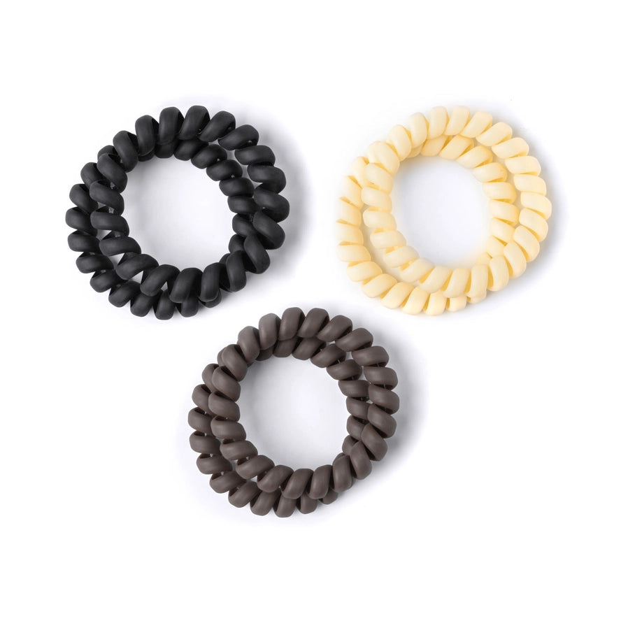 Crush Spiraling Coil Hair Ties