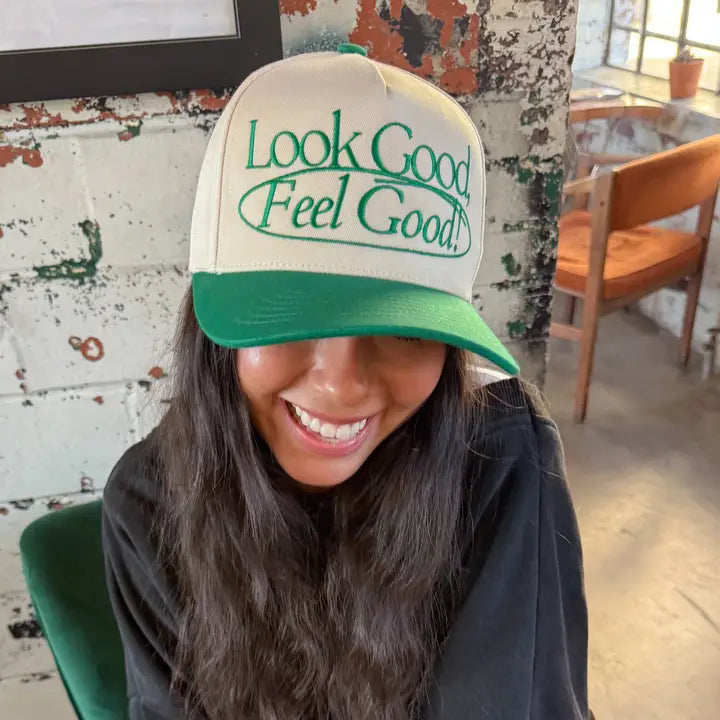 Look Good, Feel Good Trucker Hat