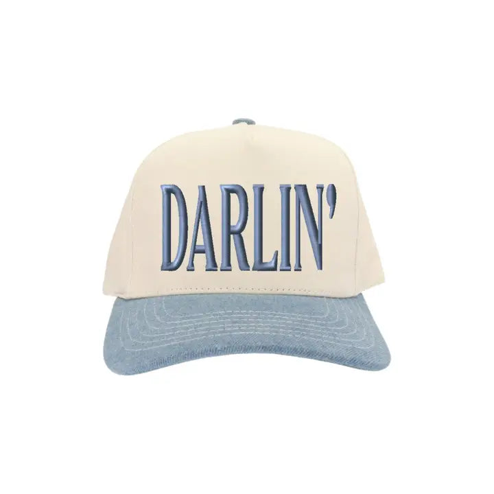 Darlin' Embroidered Trucker Hat