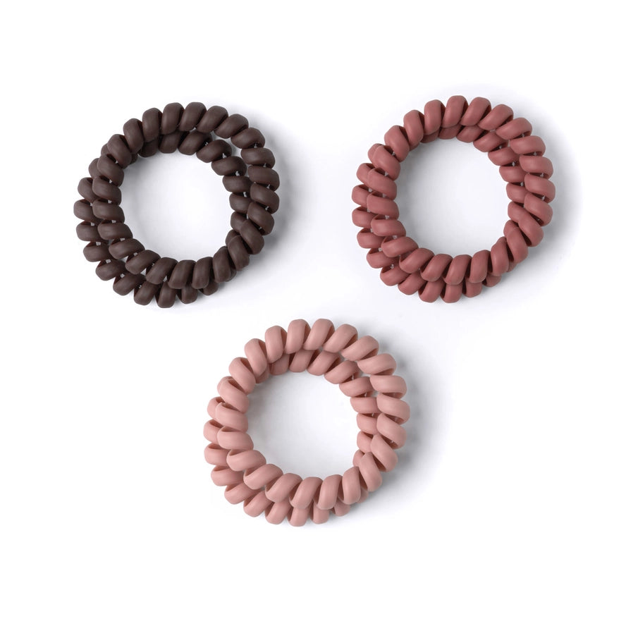 Crush Spiraling Coil Hair Ties